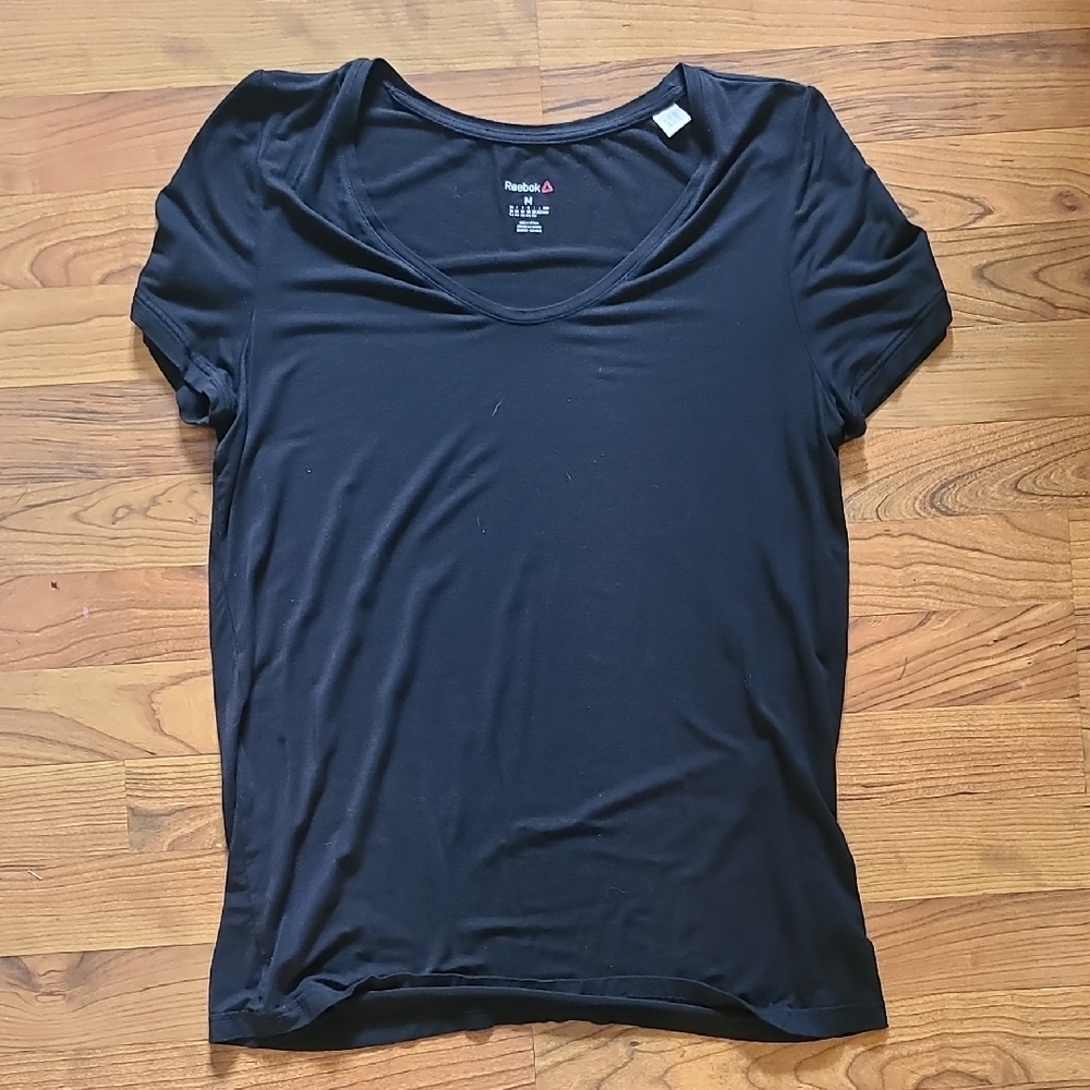Reebok Women's Classic Black Short Sleeve Tee